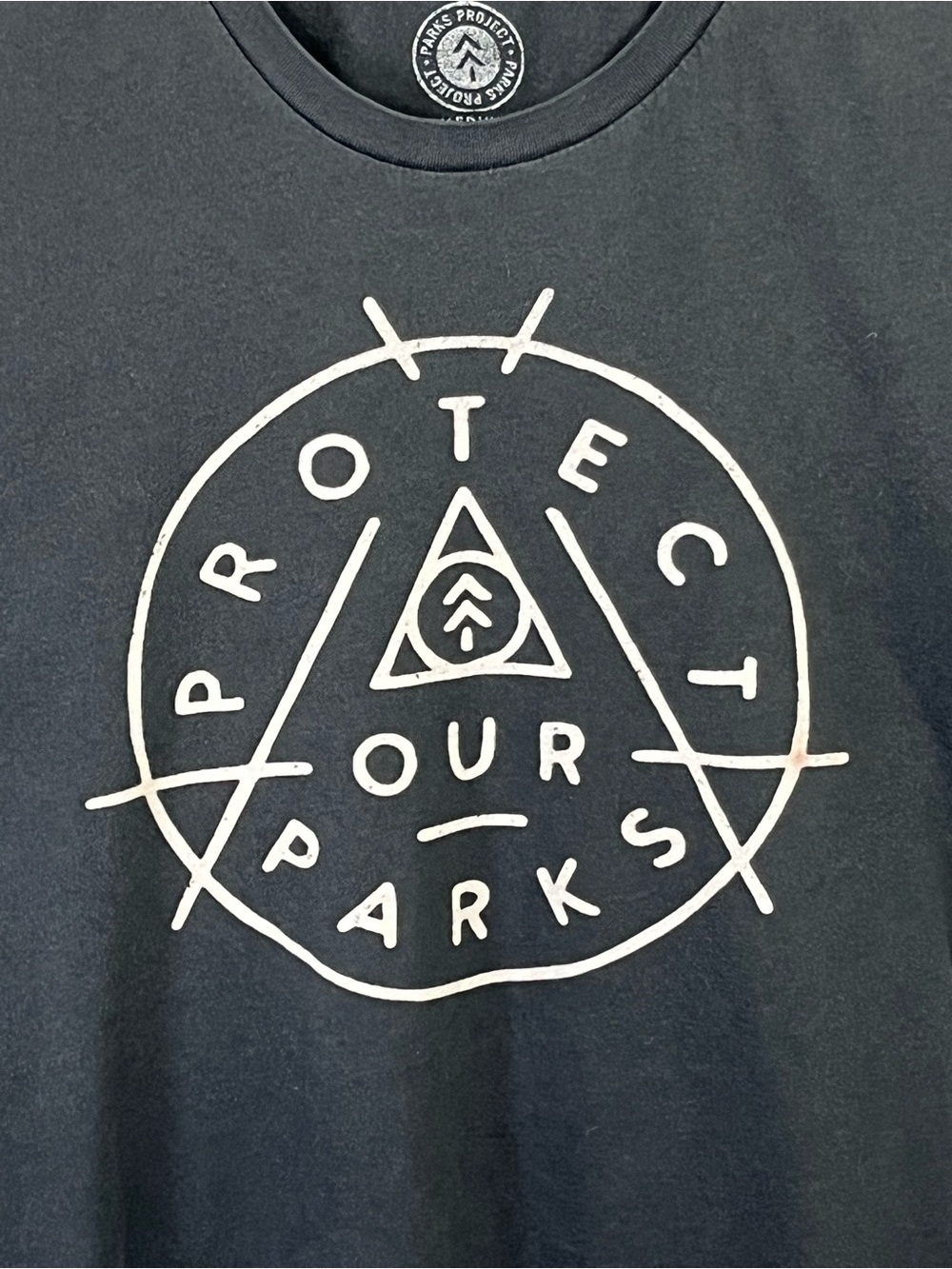 Parks Project Protect Our Parks Graphic Tee Black Medium Nature Outdoor - Picture 2 of 5